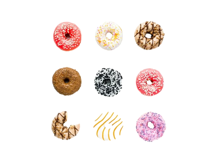 Пончики "Rainbow"  (набор)