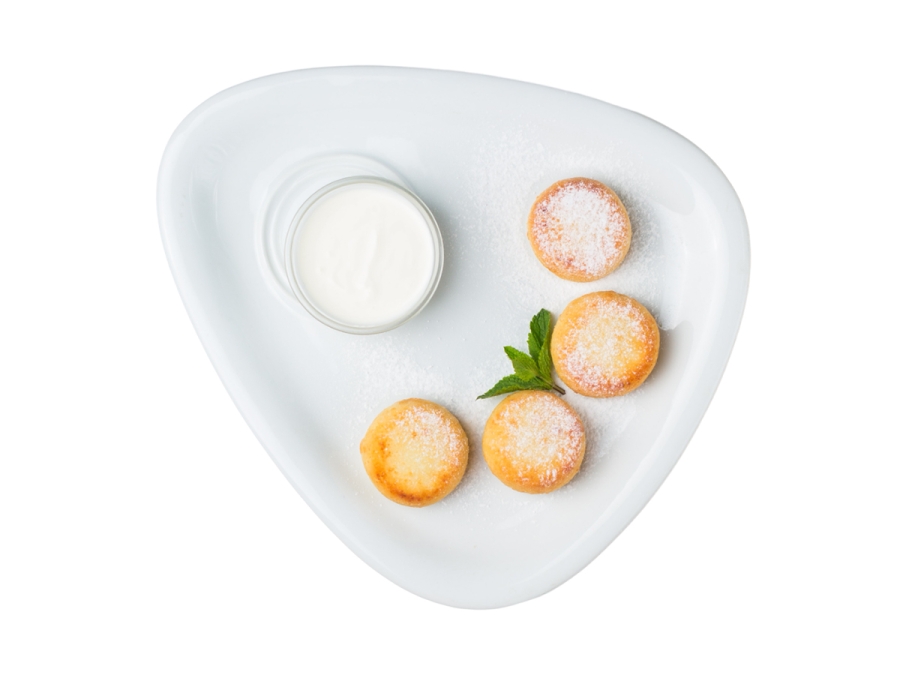 Сырники со сметанкой