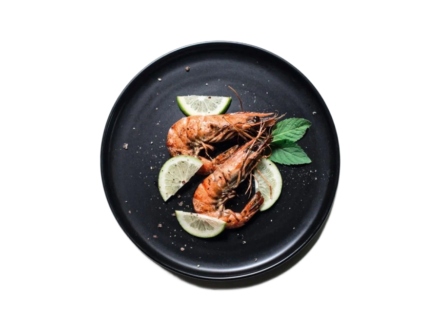 Лангустины с лимонным соком